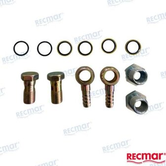 REC500MACON - CONNECTORKIT VOOR REC500MA 3/8&quot; 1