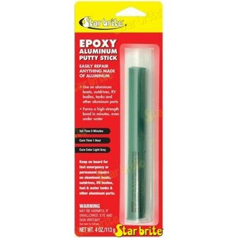 STA87004 - 114g aluminium epoxy staaf. 1