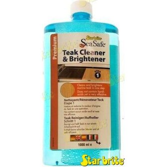STA89750 - TEAK REINIGER EN POLIJSTMIDDEL 1000 ML 1