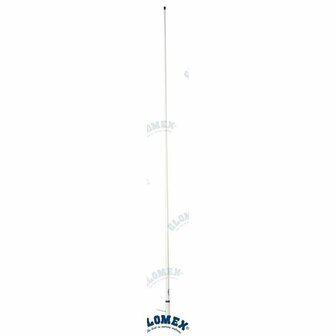 GLORA1206NYAUS - VHF-ANTENNE - 2,4 M - PVC-DRAADVEZEL. 1