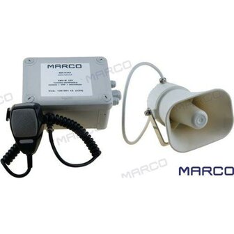 GS12204 - 12V elektronische megafoon mist/vhs/microfoon 1