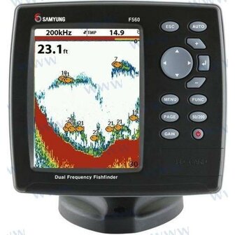 SAMF560 - SAMYUNG F560. 5,6&quot; KLEURENSCHERM. Fishfinder 1