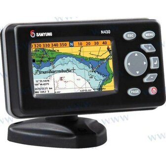 SAMN430 - SAMYUNG N430. 4,3&quot; KLEURENSCHERM. CARTOG 1