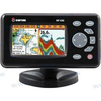SAMNF430- Samyung NF430 Fishfinder / Kaartplotter - 4,3 inch kleurenscherm 1