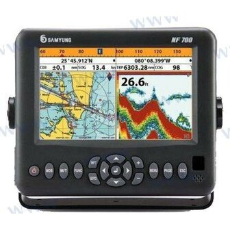 SAMNF700- Samyung NF700 Fishfinder / Kaartplotter - 7 inch kleurenscherm 1