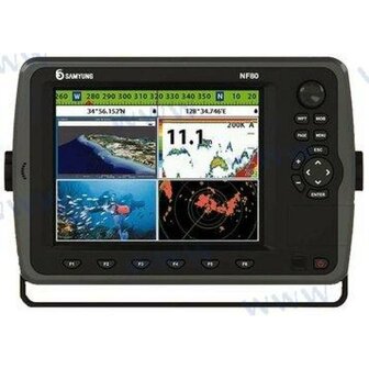 SAMNF80- Samyung NF80 Fishfinder / Kaartplotter - 8 inch kleurenscherm 1