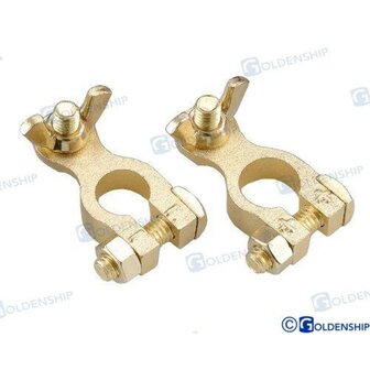 GS11246 - ACCU-AANSLUITINGEN - BRONS (Paar) 1