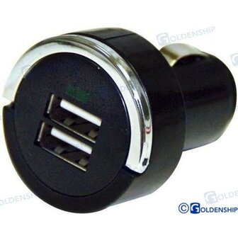 GS11012 - BASIS 12/24 V 2 USB-LADER 5V 3,4A 1