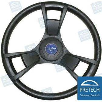 PREMF33521 - PISMO ZWART STUURWIEL - 350 MM 1