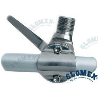 GLORA165 - Verstelbare kandelaarsteun van roestvrij staal 1