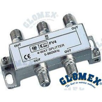 GLOV9151 - V9147 - 4-weg splitter voor V9112 - V91 1