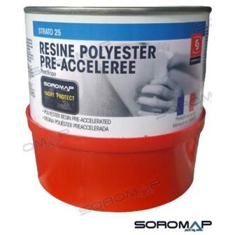 SOR140090 - POLYESTERHARS+KATALYSATOR 375GR. 1