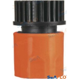 SF51F06 - RECHTE/ZWAAI-ADAPTER 1/2&quot; NPT(F) X 1
