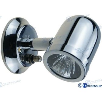 GS10422 - WANDLAMP VAN CHROOMMESSING 12V 10W 1