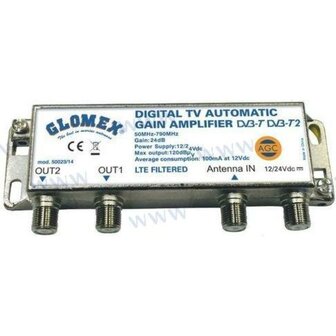 GLO50023/14 - AUTOMATISCHE VERSTERKER MET VERSTERKINGSREGELING VOOR 1