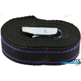 POL4610082525 - ZWARTE POLYPROPYLEEN BAND (2,5 M) 1