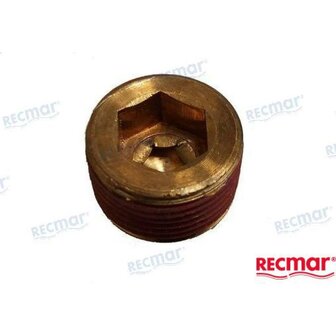 REC22-428611 - MESSING ELLEBOOGPLUG 3/4&quot; 14NPT Bombardier 1