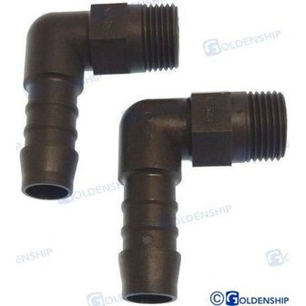 GS30126 - 90 POLYAMIDE FITTING 3/4 - 19 1