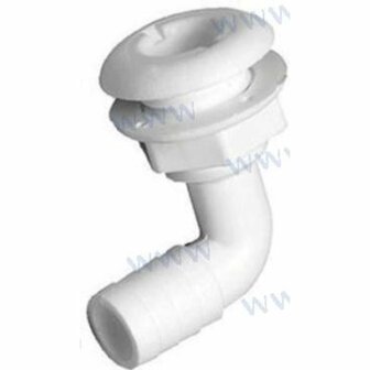 THTH-1592 - DOORVOER-ROMP 90 VOOR 38 MM SLANGEN. 1