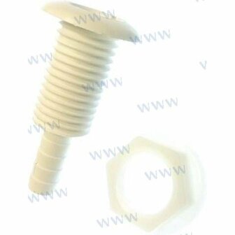 THTH-502 - DOORVOER-AANSLUITING VOOR 12,7 MM SLANGEN. 1