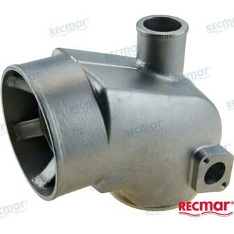 MAR289INOX - Uitlaatbocht van roestvrij staal Volvo 1