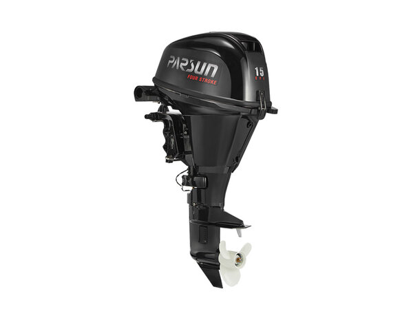 F15ABML-EFI - Parsun 15 PK 4-Takt - 20 inch Langstaart Buitenboordmotor - Handmatige start - Handbediening (stuurknuppel)