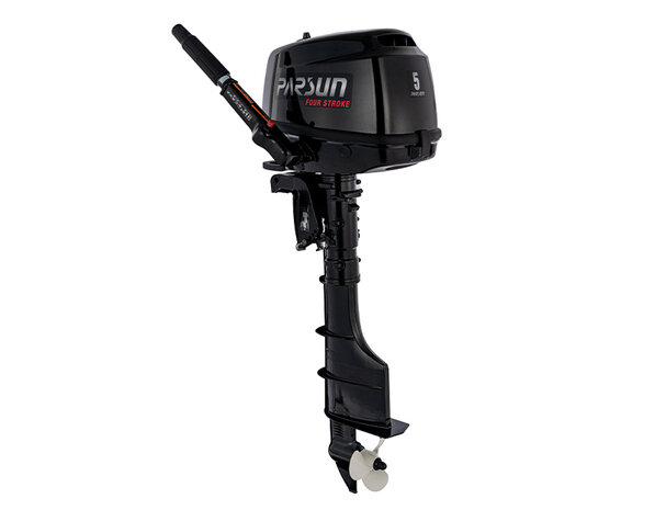 F5ABMS - Parsun 5 PK 4-Takt CDI - 15 inch Kortstaart Buitenboordmotor - Handmatige start - Handbediening (stuurknuppel)
