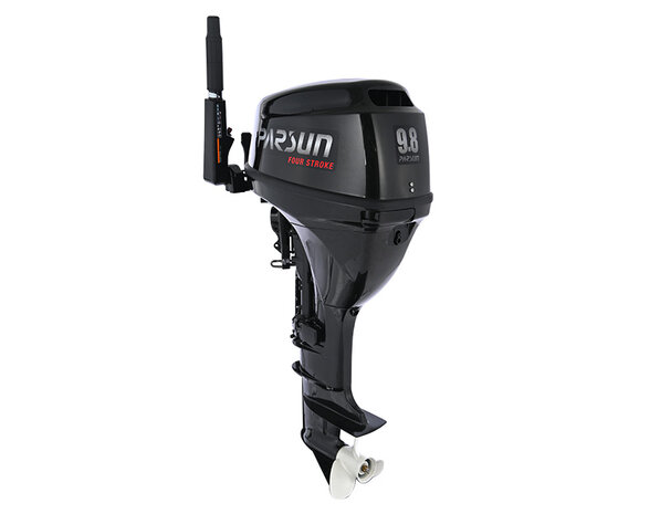 F9.8BML - Parsun 9.8 PK 4-Takt - 20 inch Langstaart Buitenboordmotor - Handmatige start - Handbediening (stuurknuppel)