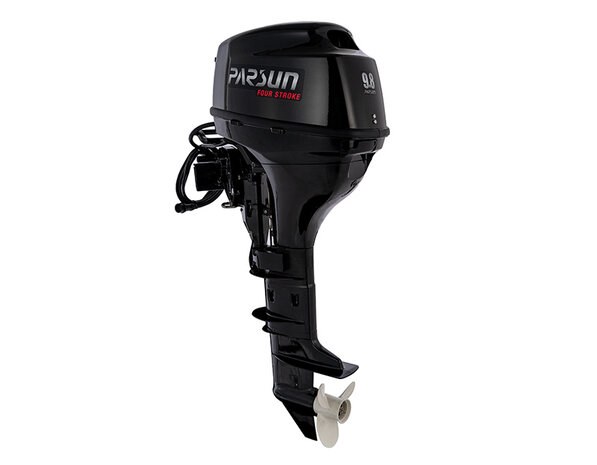 F9.8BML - Parsun 9.8 PK 4-Takt - 20 inch Langstaart Buitenboordmotor - Handmatige start - Handbediening (stuurknuppel)