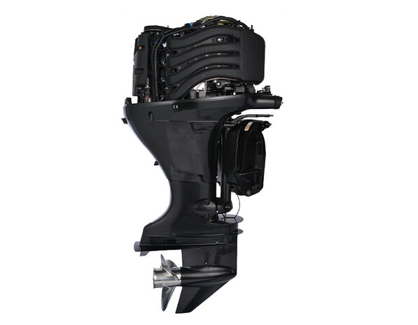F115FEX-T-EFI - Parsun 115 PK 4-Takt - 25 inch Langstaart Buitenboordmotor Zwart - Electrische start - Afstandsbediening