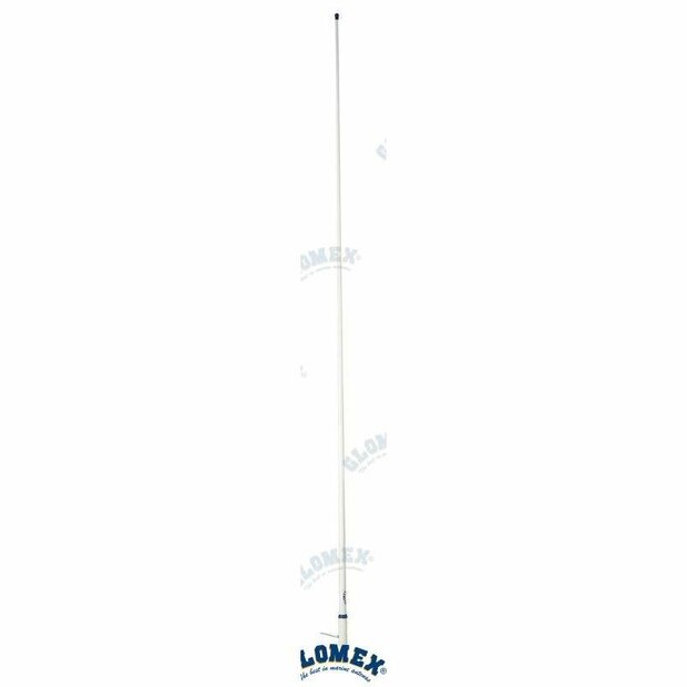 GLORA1206NYAUS - VHF-ANTENNE - 2,4 M - PVC-DRAADVEZEL. 1