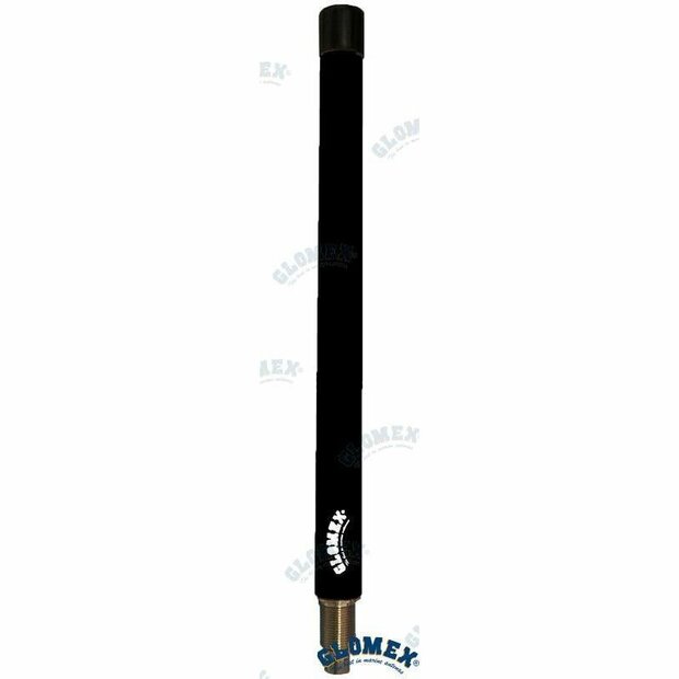 GLORA304BK - GLOMEX ZWARTE RA304 ANTENNE 250mm 1