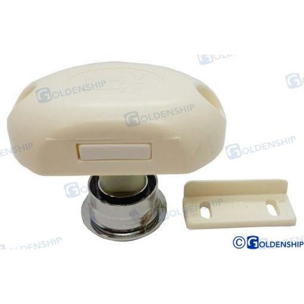 GS72440 - HANDSCHOENENKASTJE SLOT ZIJKANT CHROOM 16MM 1