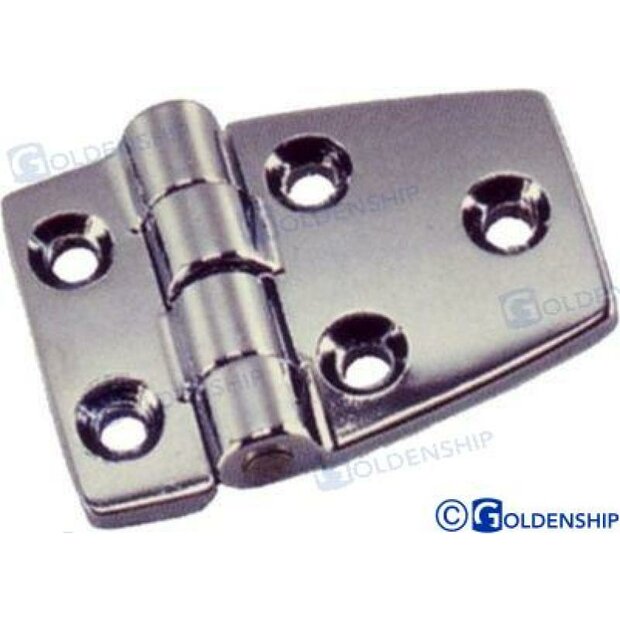 GS72132 - RVS SCHARNIER-316 76X38X5MM 1