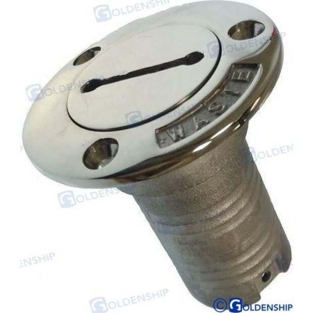 GS31107 - AFVOERKAP STOPCONTACT 38MM LAT. CHROOM 1