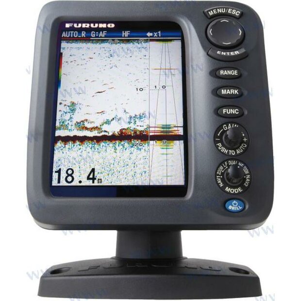 FUFCV628- Furuno FCV628 Fishfinder / Dieptemeter, 50/200khz. 600W RMS (zonder transceiver) 1