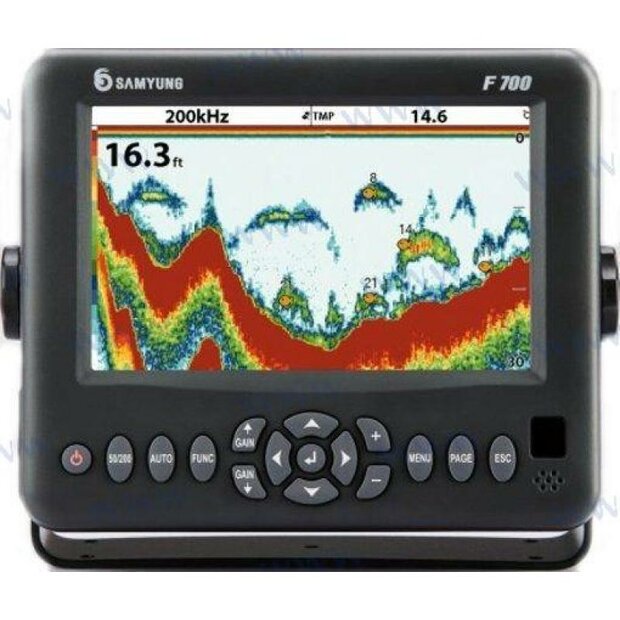 SAMF700 - SAMYUNG F700. 7&quot; KLEURENSCHERM. Fishfinder 1