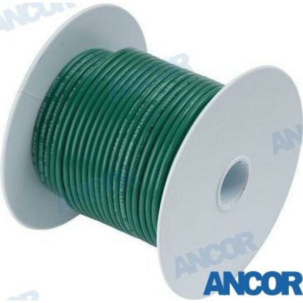 AM100310 - MARINE KABEL 18 AWG (0,8 mm) Groen - 30 1