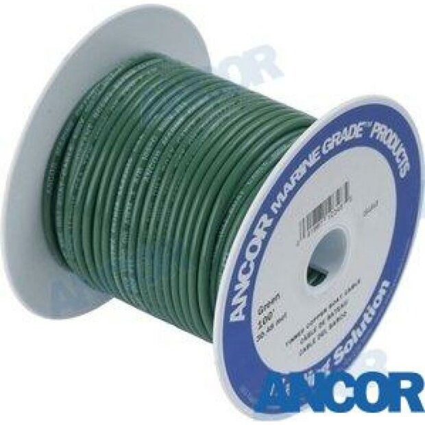 AM100350 - MARINE KABEL 18 AWG (0,8 mm) Groen 152 m 1