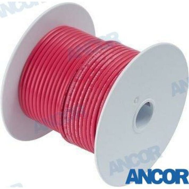 AM104810 - MARINE KABEL 14 AWG (2mm) Rood - 30 m 1