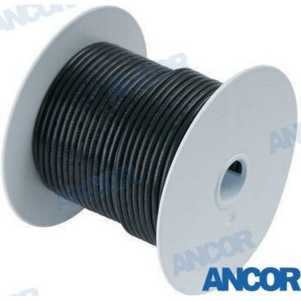 AM182003 - MARINE KABEL 16 AWG (1 mm) Zwart - 7,5 m 1