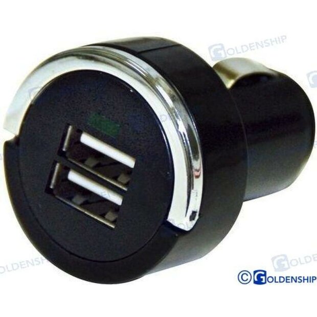 GS11012 - BASIS 12/24 V 2 USB-LADER 5V 3,4A 1