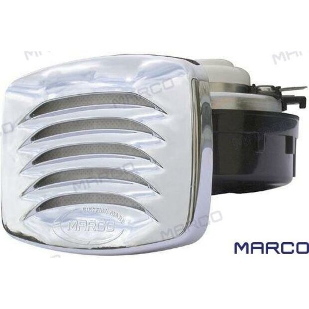 GS12031 - ELEKTRISCHE CLAXON EMP. 12V CHROOM 1