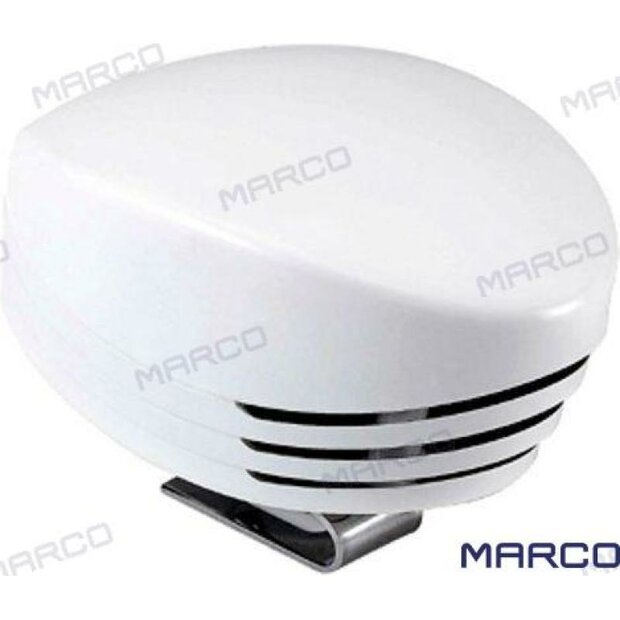 GS12032 - SHARK 12V WITTE ELEKTRISCHE HOORN 1