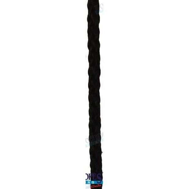POL2210040240 - 4 MM ZWART POLYESTER TOUW 12 M 1