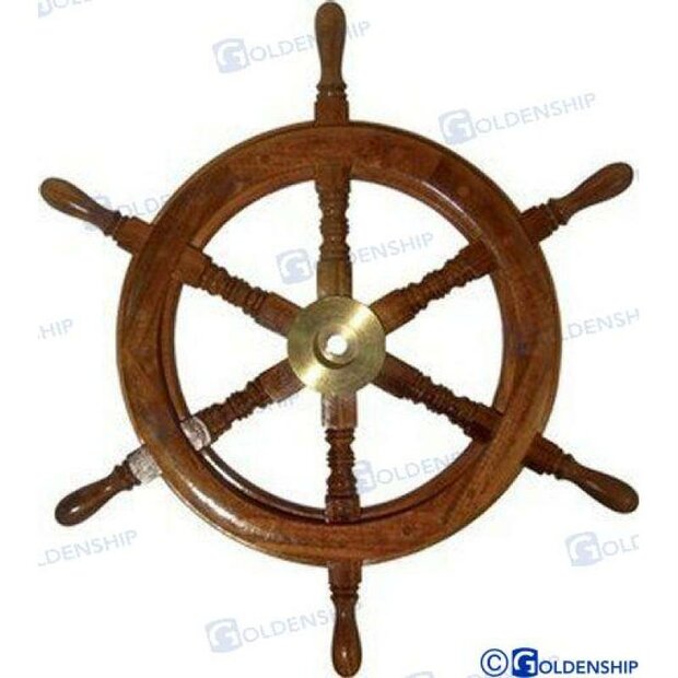 GS41102 - ROERWIEL MET VERSIERING. 600MM. 1