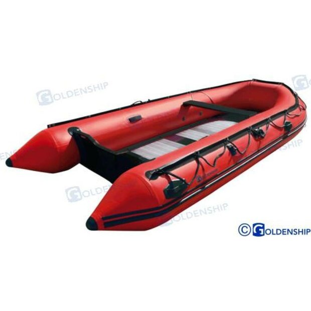 GS300AL - Rubberboot 3.0 MT. ALUMINIUM VLOER 1