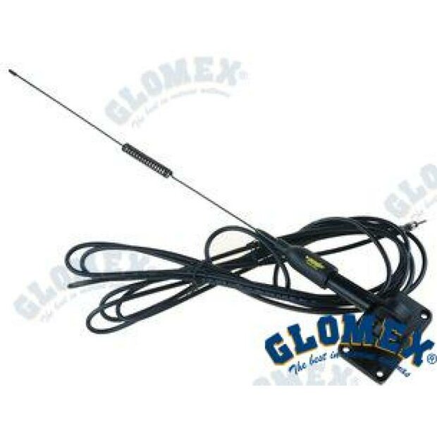 GLOSGR70PBBK - ZWARTE FM-ANTENNE 530 mm STAAF 1
