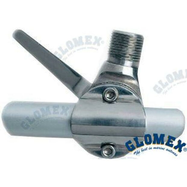 GLORA165 - Verstelbare kandelaarsteun van roestvrij staal 1