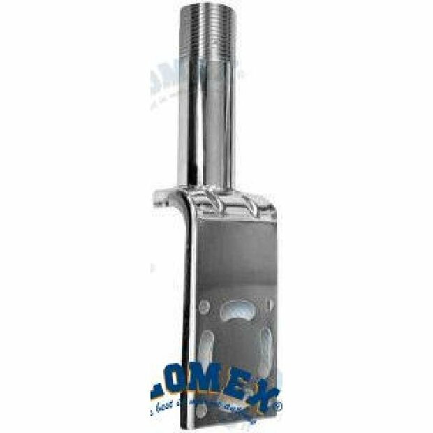 GLOV9176 - RVS &quot;L&quot;-VORMIGE MASTSTEUN - AL 1